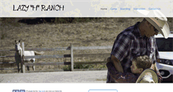 Desktop Screenshot of lazyhhorseranch.com